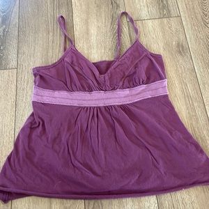 cute purple tank top